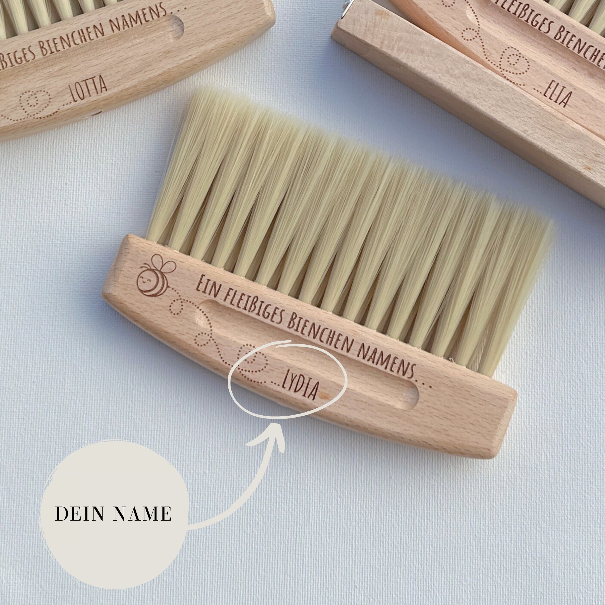 KEHRGARNITUR-SET INDOOR - BUCHE - PERSONALISIERT