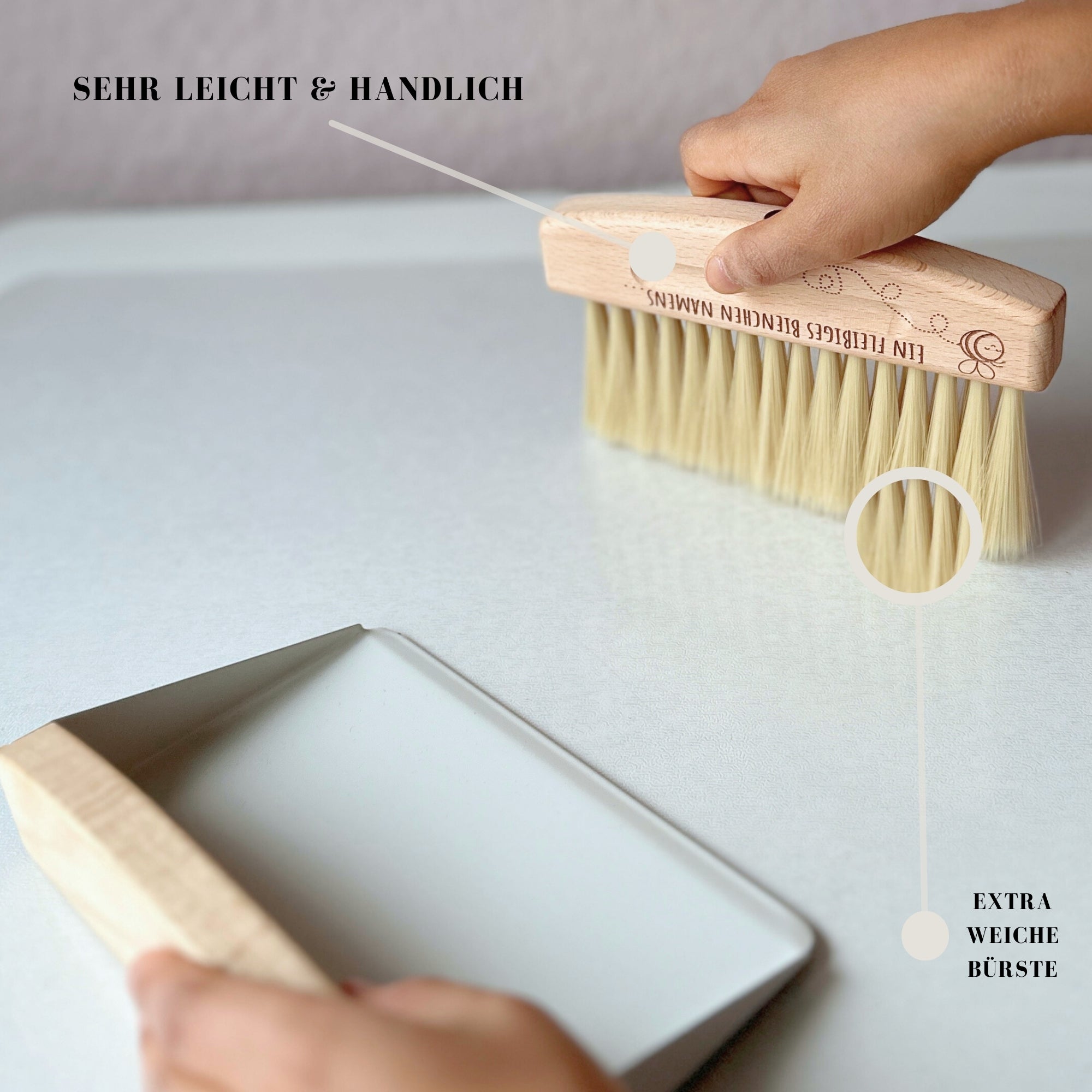 KEHRGARNITUR-SET INDOOR - BUCHE - PERSONALISIERT