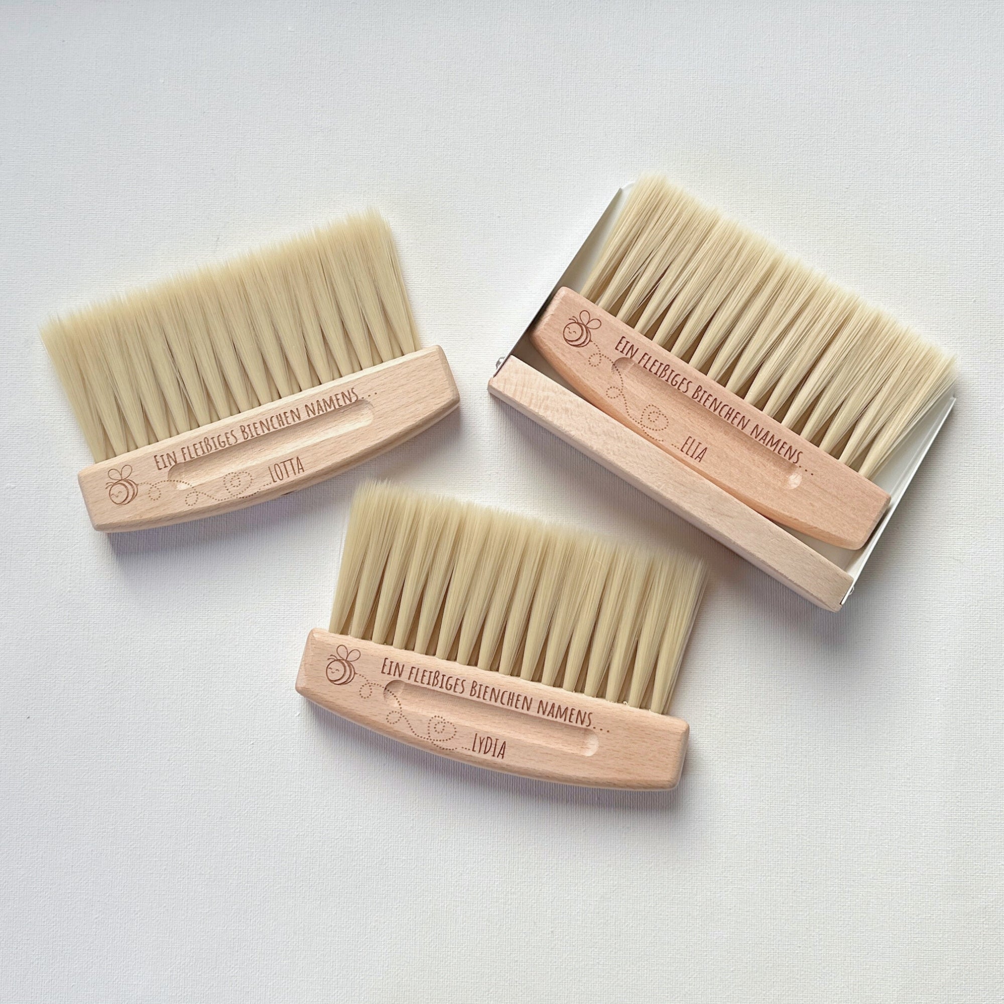 KEHRGARNITUR-SET INDOOR - BUCHE - PERSONALISIERT