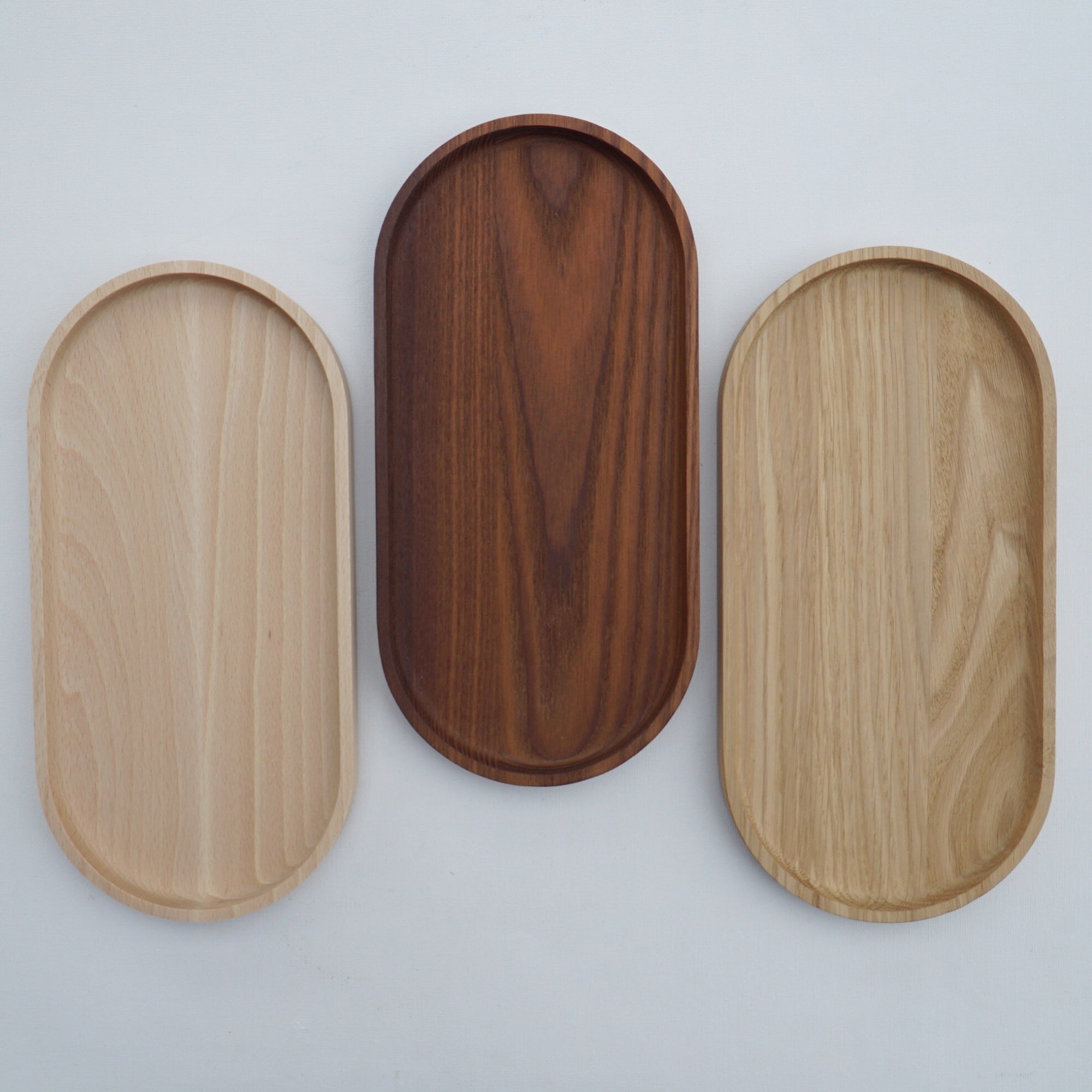 Ovales Holztablett - BLANKO - 100% FSC® | KANU