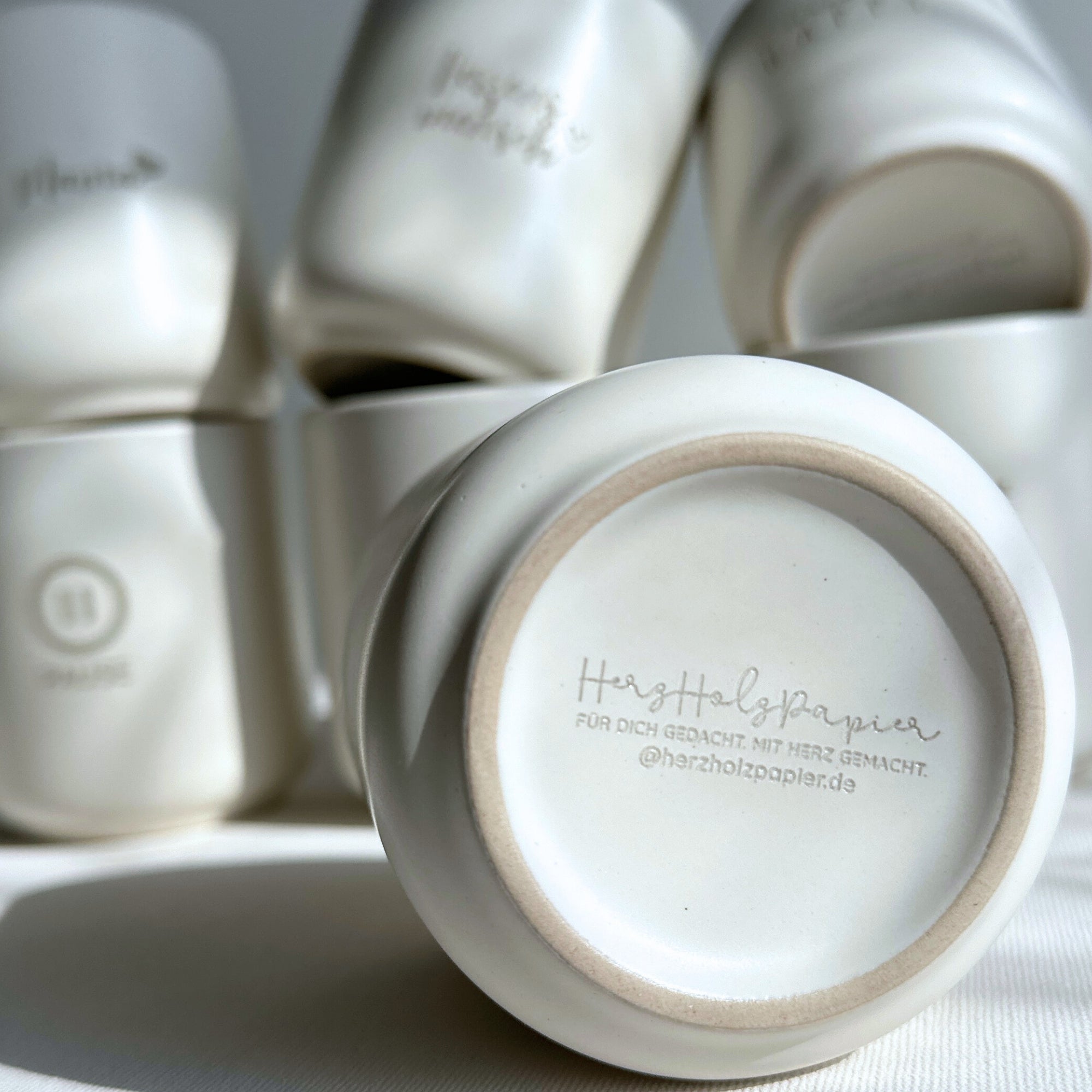 Keramikbecher - "Bester Papa" - SLIM