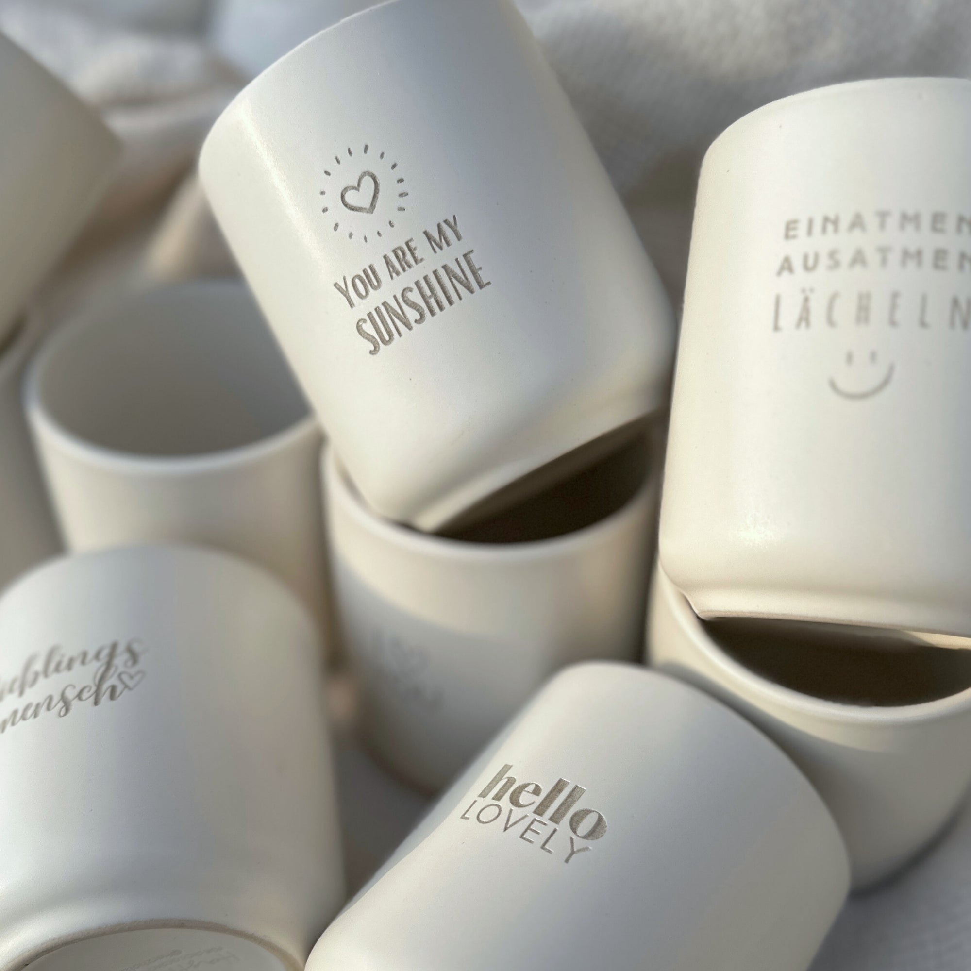 Keramikbecher - "Mama" - SLIM