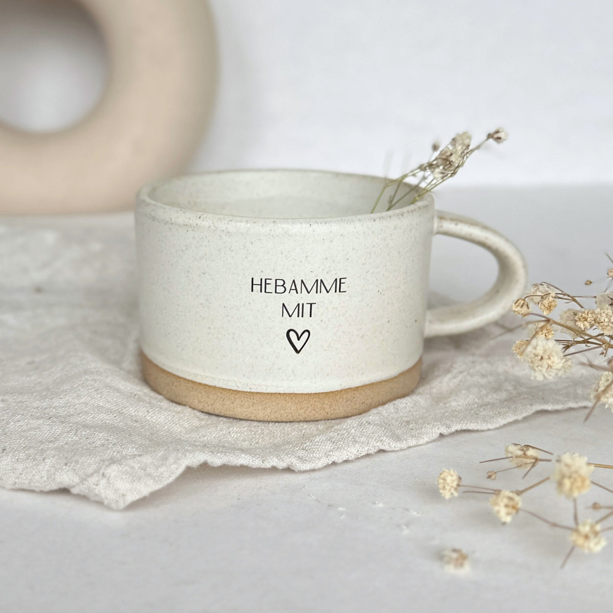 Steingut-Tasse -