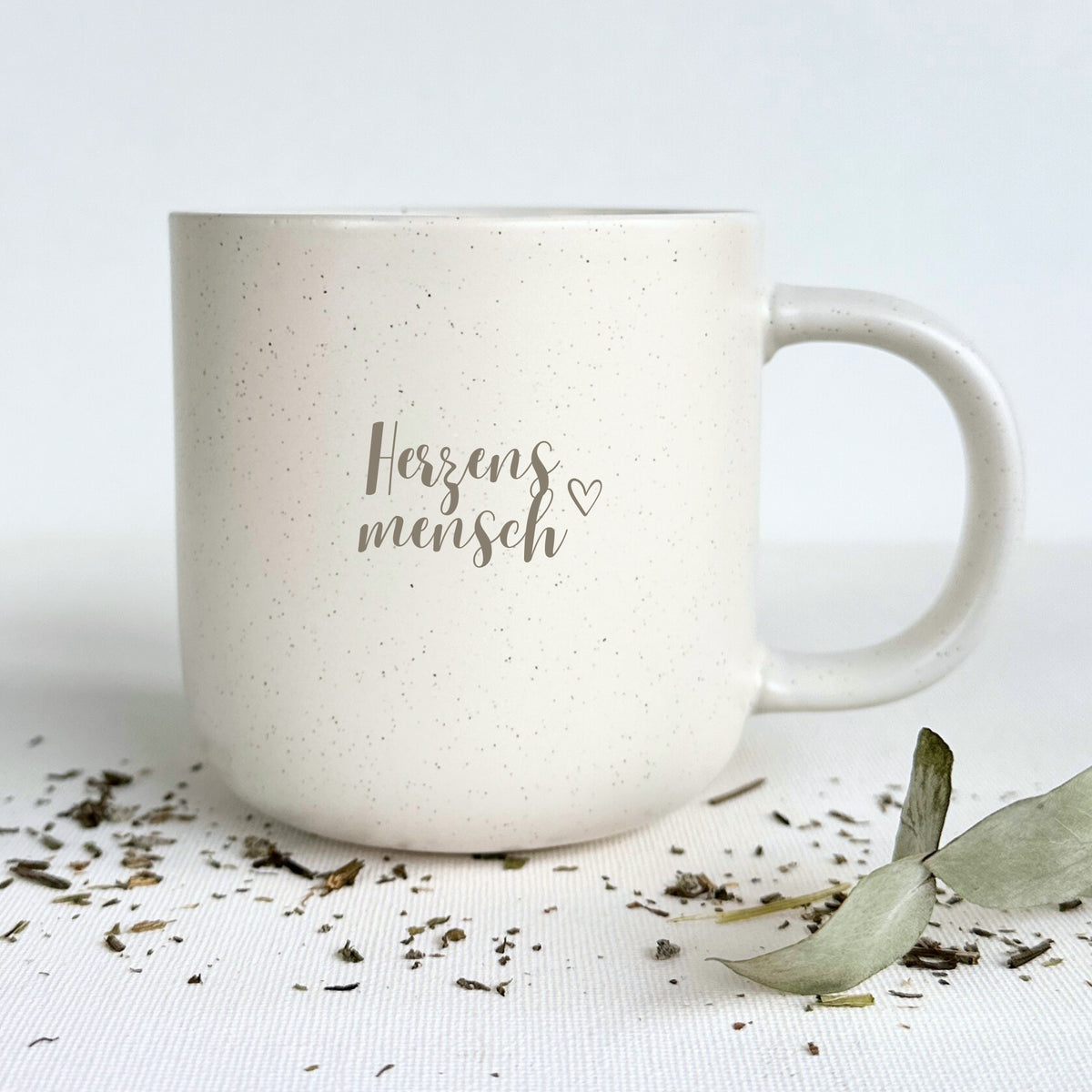 Steingut Tasse -