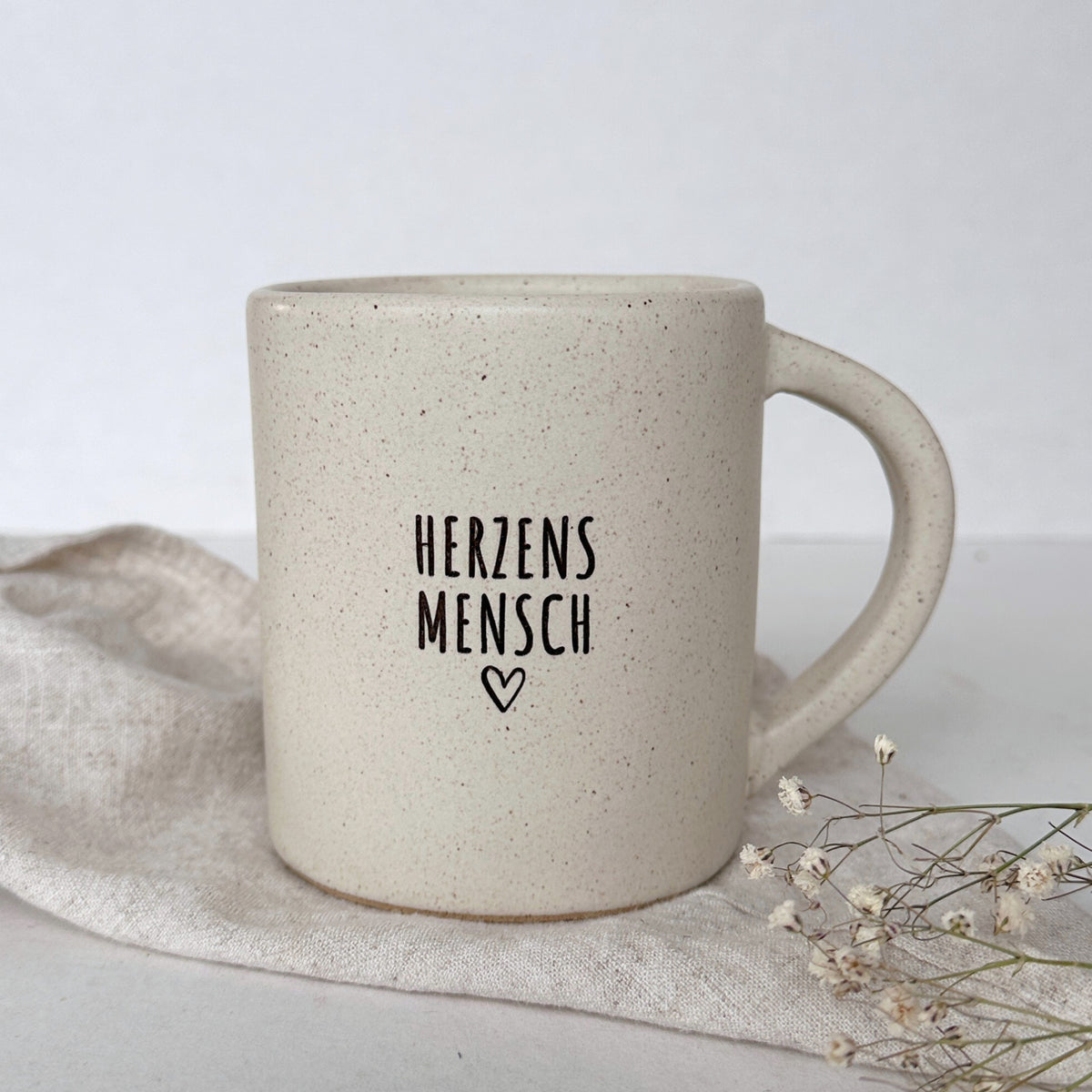 Steingut-Tasse - 
