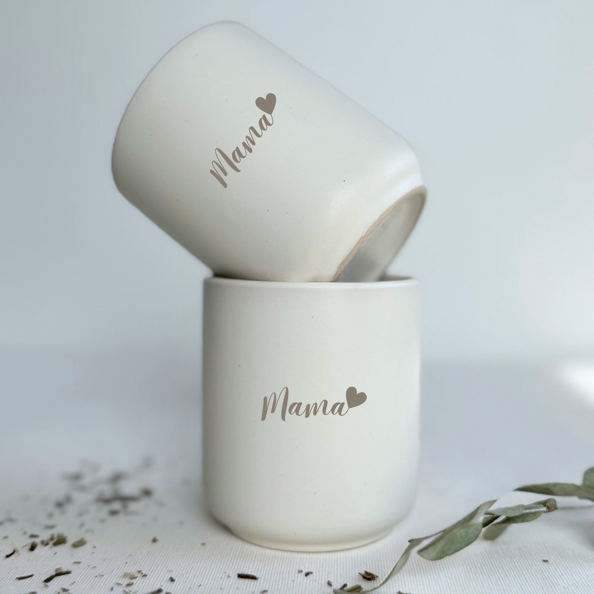 Keramikbecher - "Mama" - SLIM