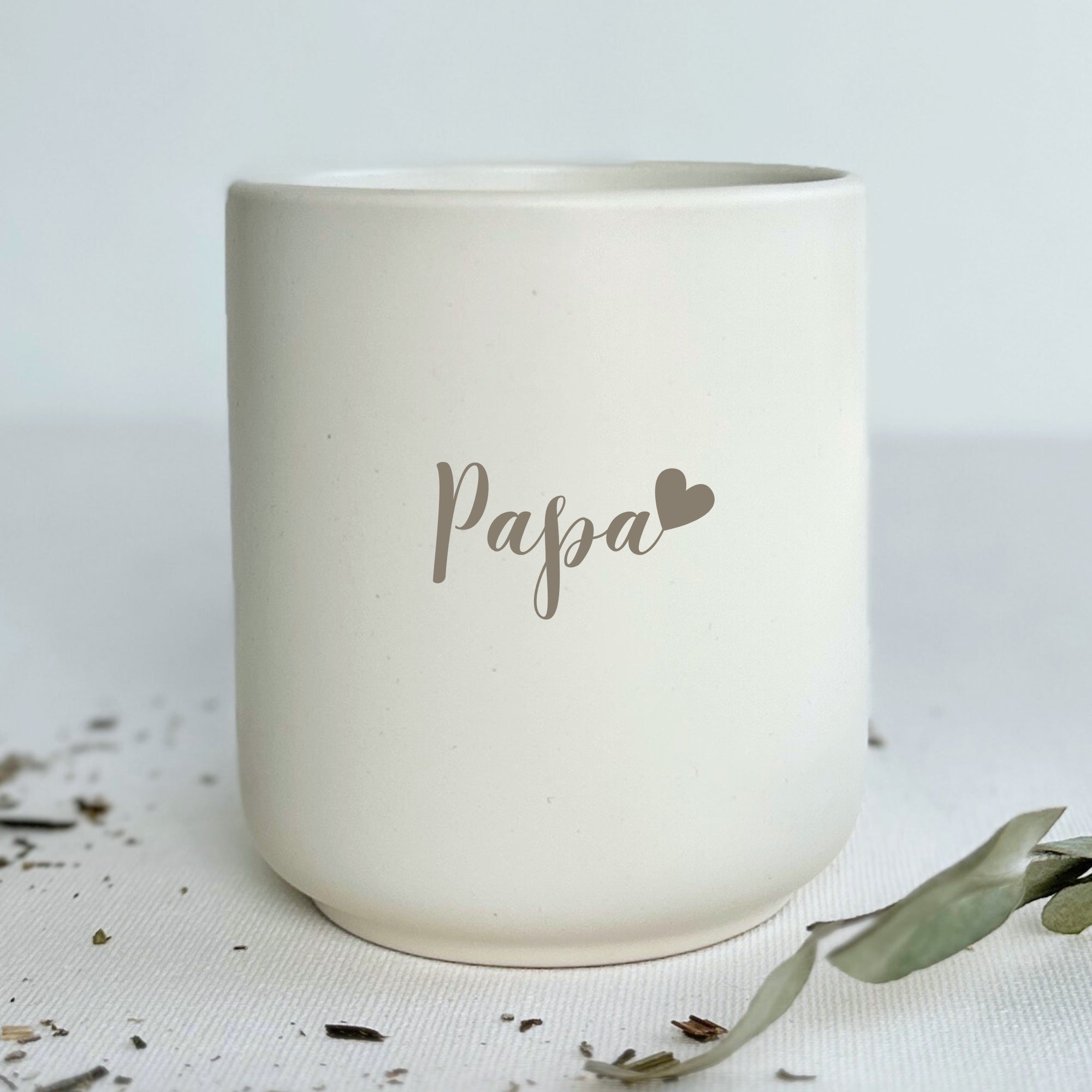 Keramikbecher - "Papa" - SLIM