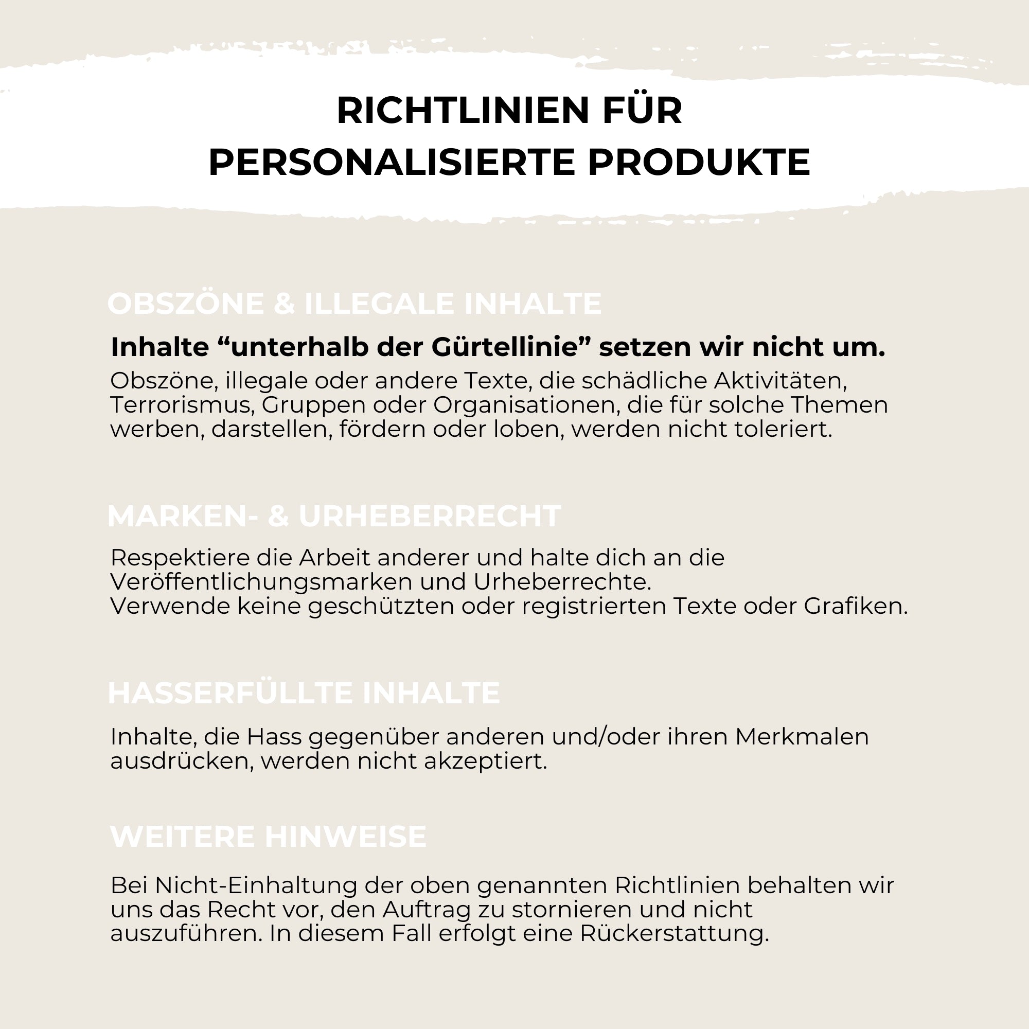 Personalisierte Steingut Tasse - SANDY